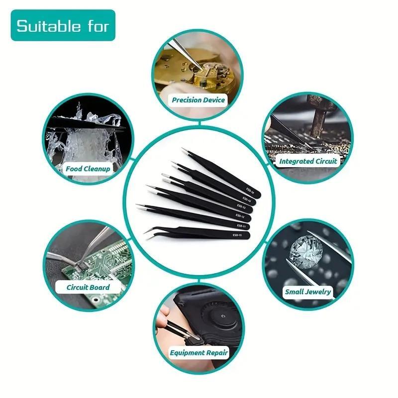 6 шт., набор прецизионных длин – обзор и цена Electronics Repair Tool